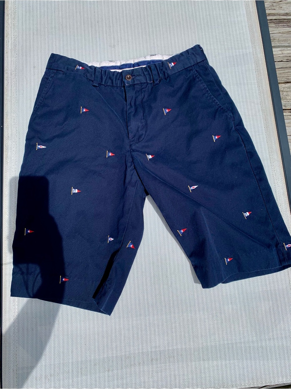 Polo Ralph Lauren Flag Embroidered Men’s Shorts